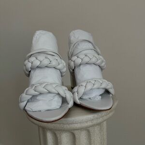 NEW SCHUTZ Zarda Braided High Block Heels